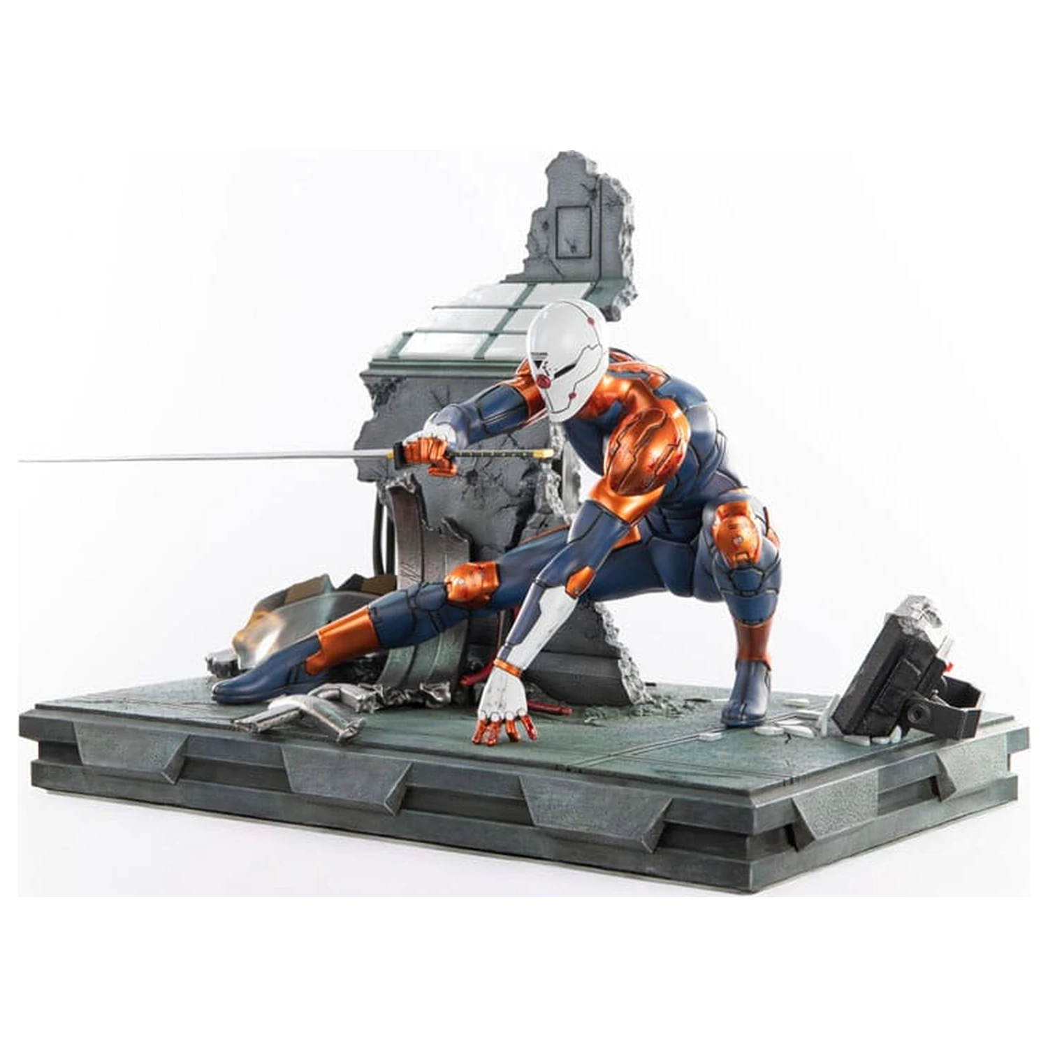 Metal Gear Solid Statue Cyborg Ninja (Gray Fox) 41 cm Produktfoto