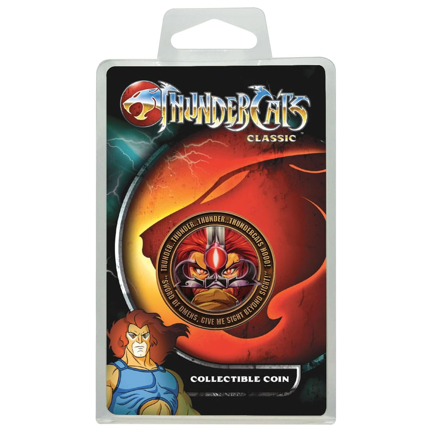 ThunderCats Sammlermünze Lion-O 40th Anniversary Limited Edition Produktfoto