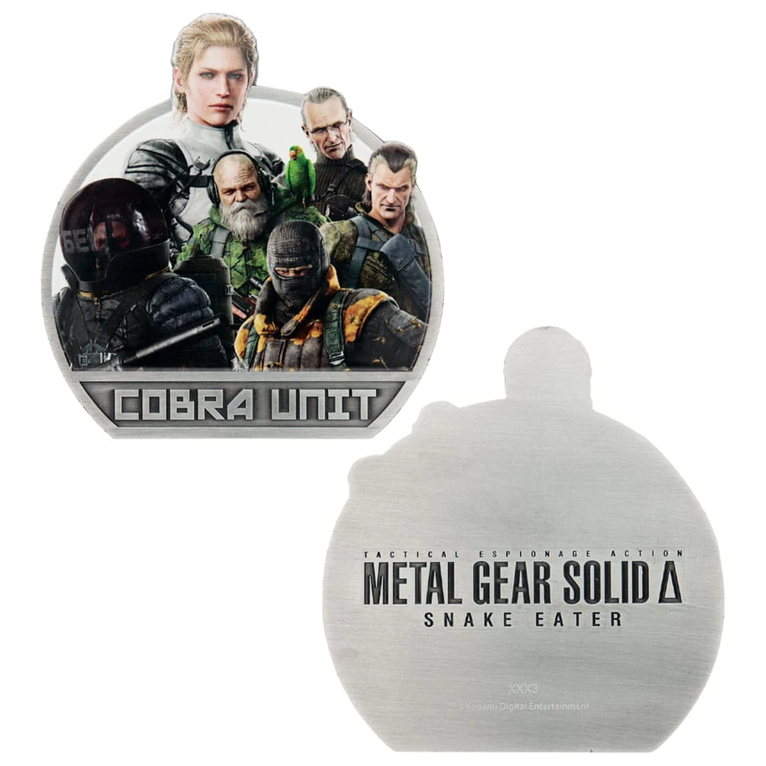 Metal Gear Solid Delta Medaillon Cobra Unit Limitierte Edition Produktfoto
