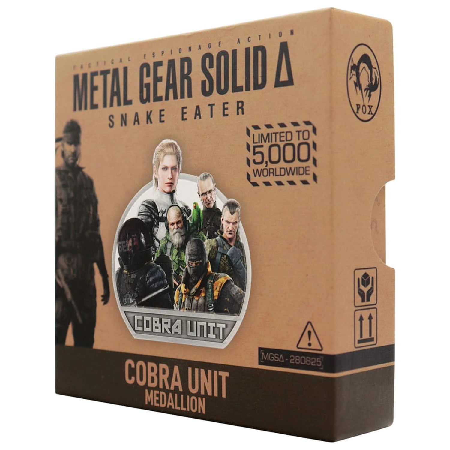 Metal Gear Solid Delta Medaillon Cobra Unit Limitierte Edition Produktfoto