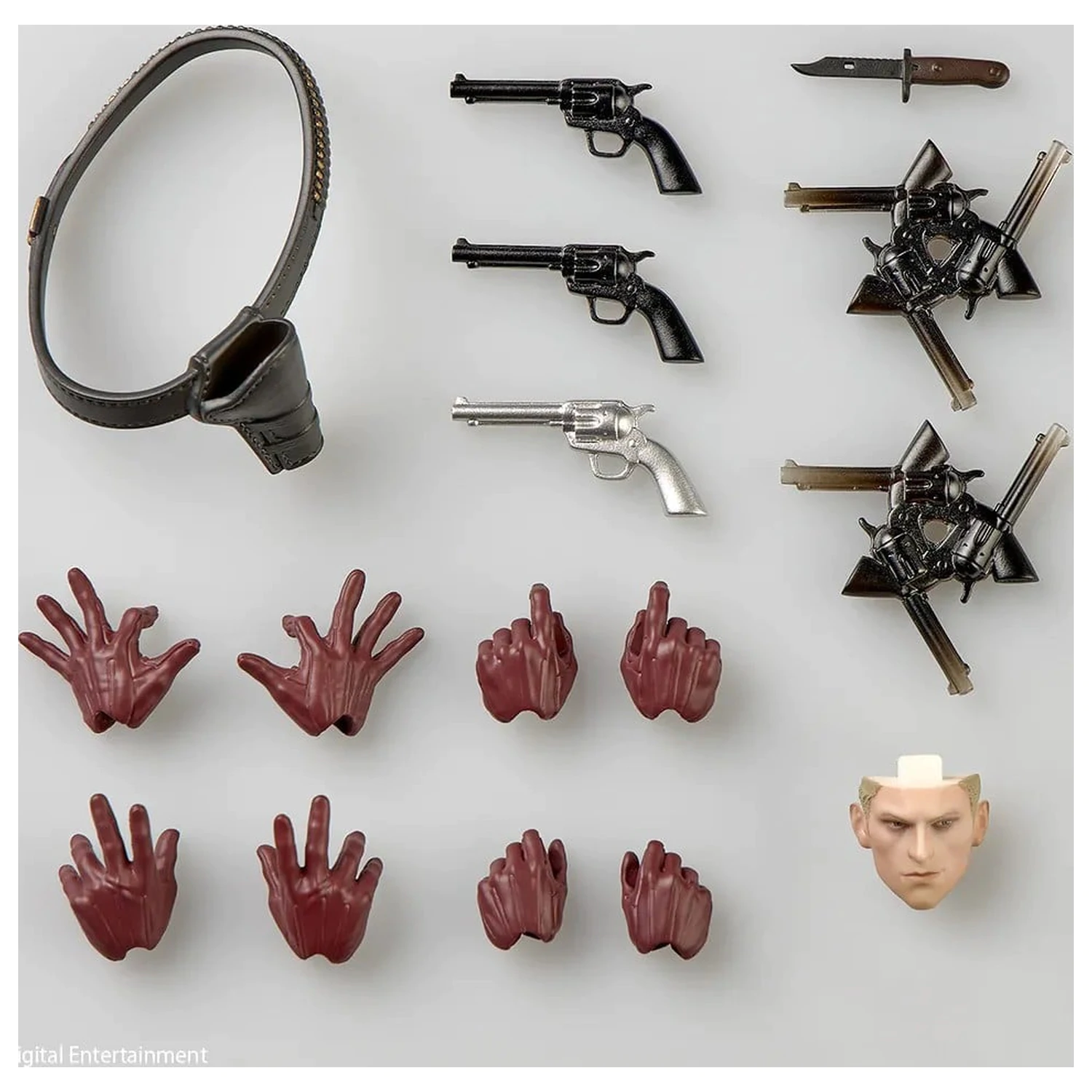 Metal Gear Solid Delta Ocelot Figur Revoltech A.Y. 16.5 cm Produktfoto