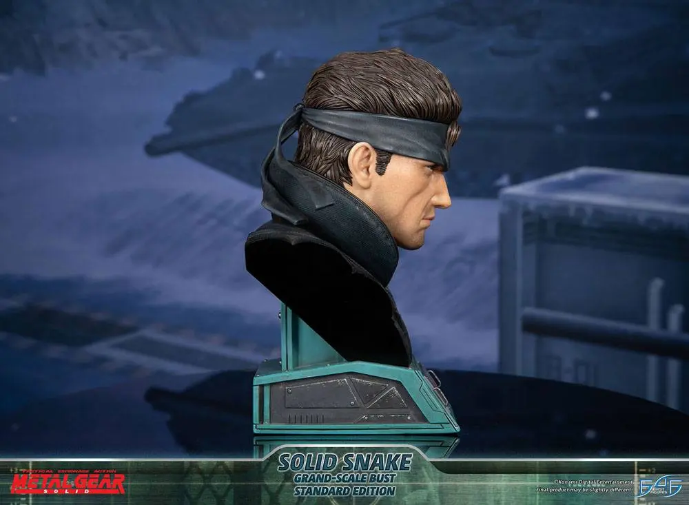 Metal Gear Solid Grand Scale Büste Solid Snake 31 cm Produktfoto