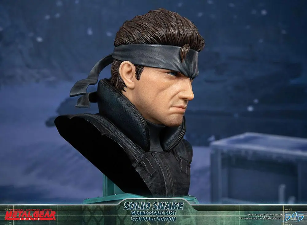 Metal Gear Solid Grand Scale Büste Solid Snake 31 cm Produktfoto