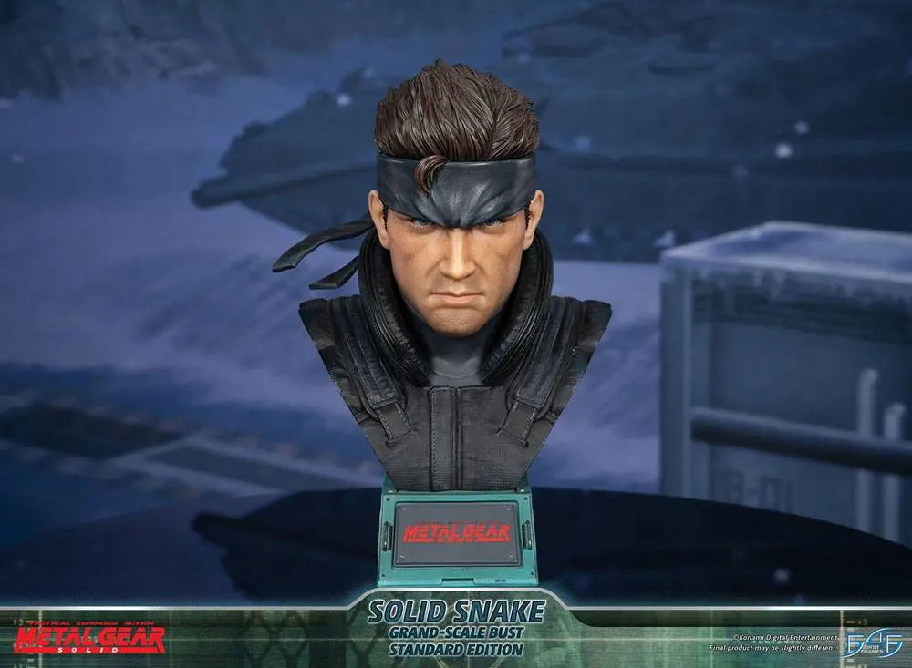 Metal Gear Solid Grand Scale Büste Solid Snake 31 cm Produktfoto