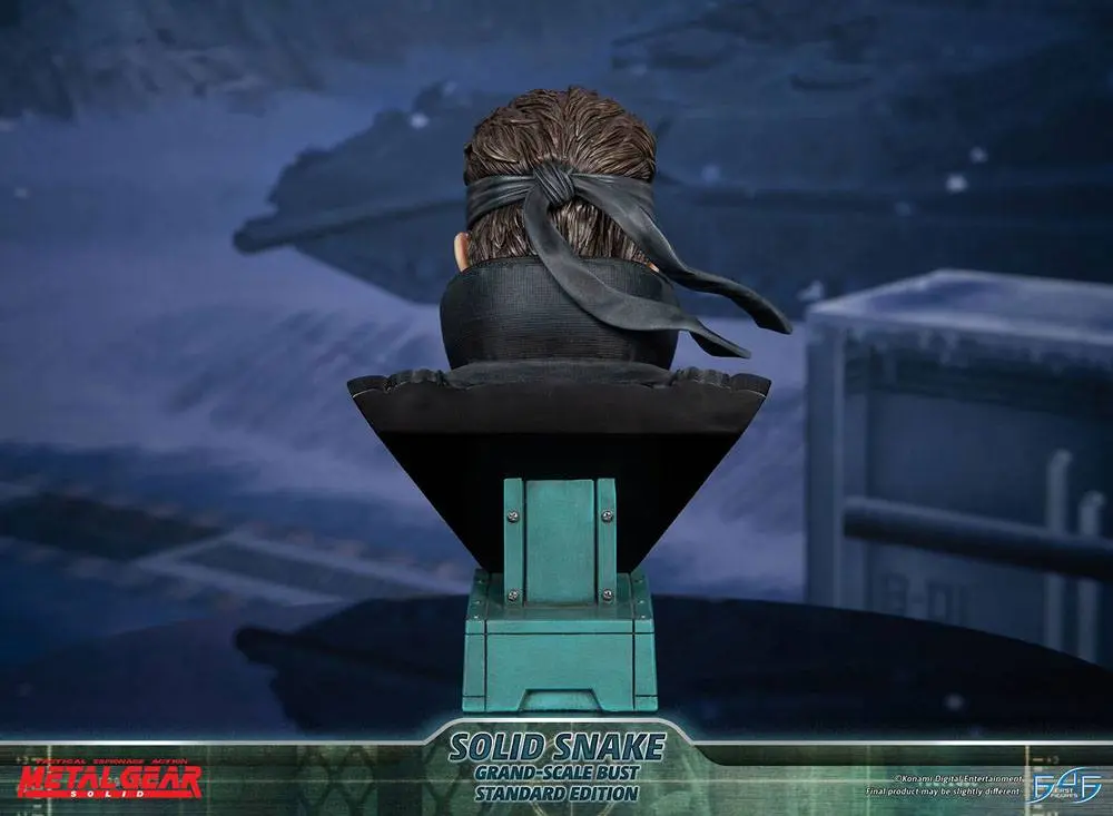 Metal Gear Solid Grand Scale Büste Solid Snake 31 cm Produktfoto