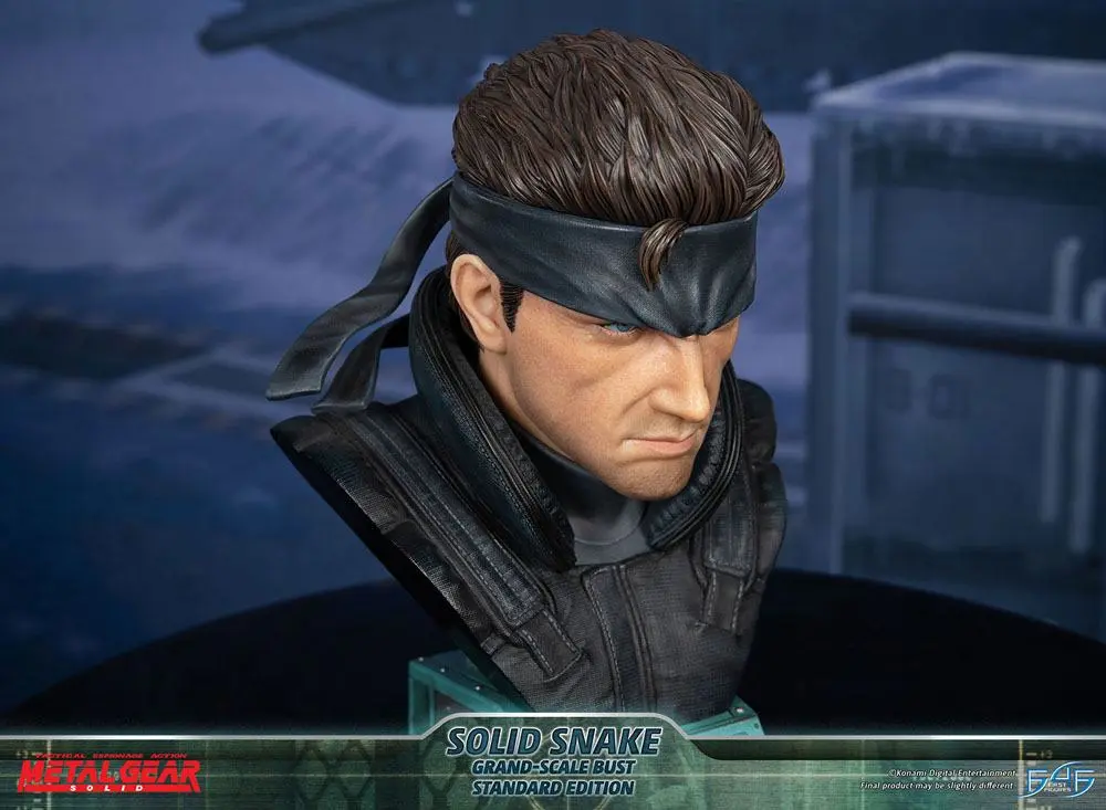 Metal Gear Solid Grand Scale Büste Solid Snake 31 cm Produktfoto