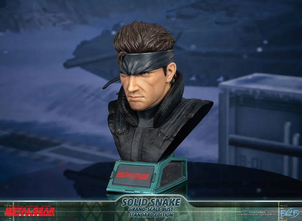 Metal Gear Solid Grand Scale Büste Solid Snake 31 cm Produktfoto