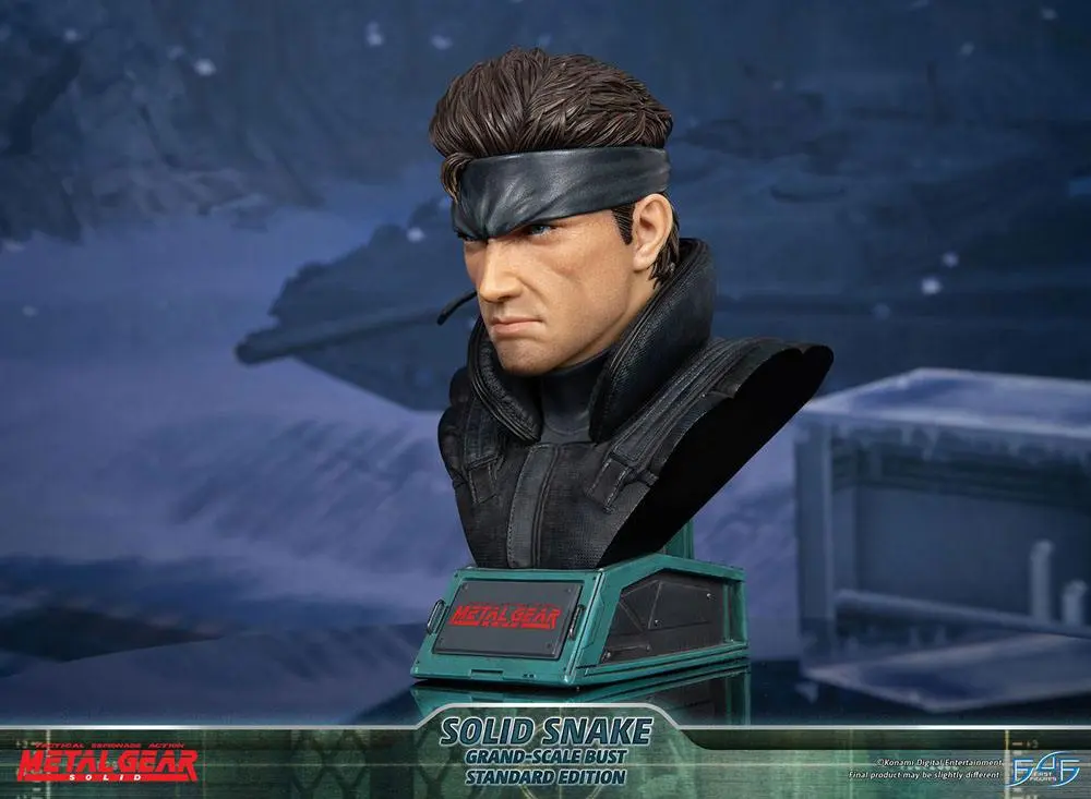 Metal Gear Solid Grand Scale Büste Solid Snake 31 cm Produktfoto