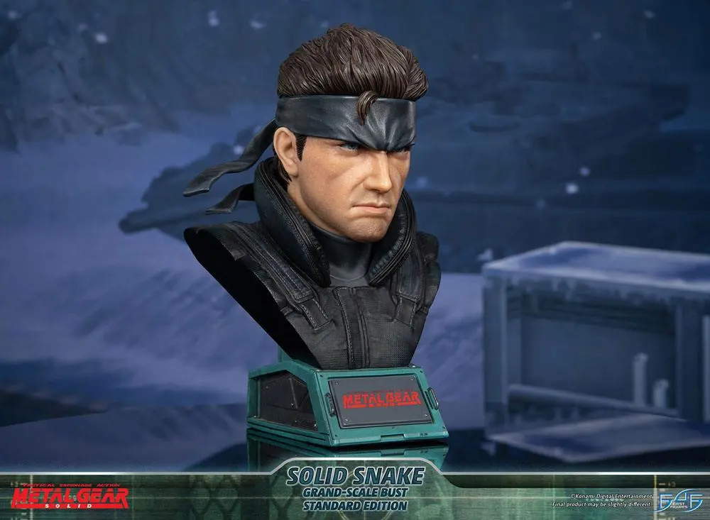 Metal Gear Solid Grand Scale Büste Solid Snake 31 cm Produktfoto