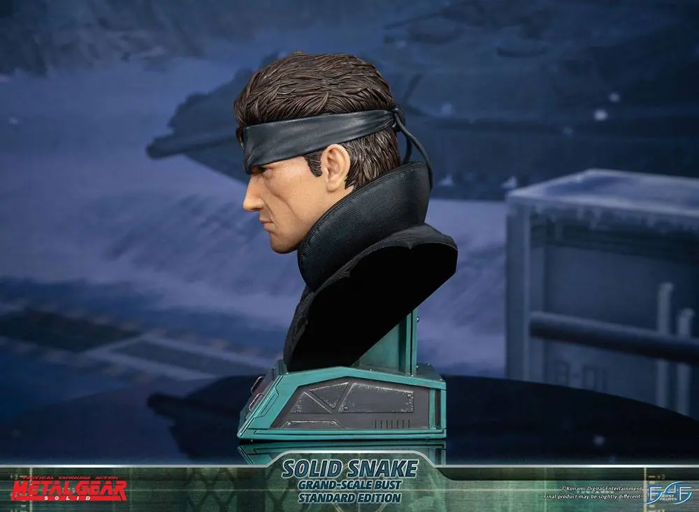 Metal Gear Solid Grand Scale Büste Solid Snake 31 cm Produktfoto