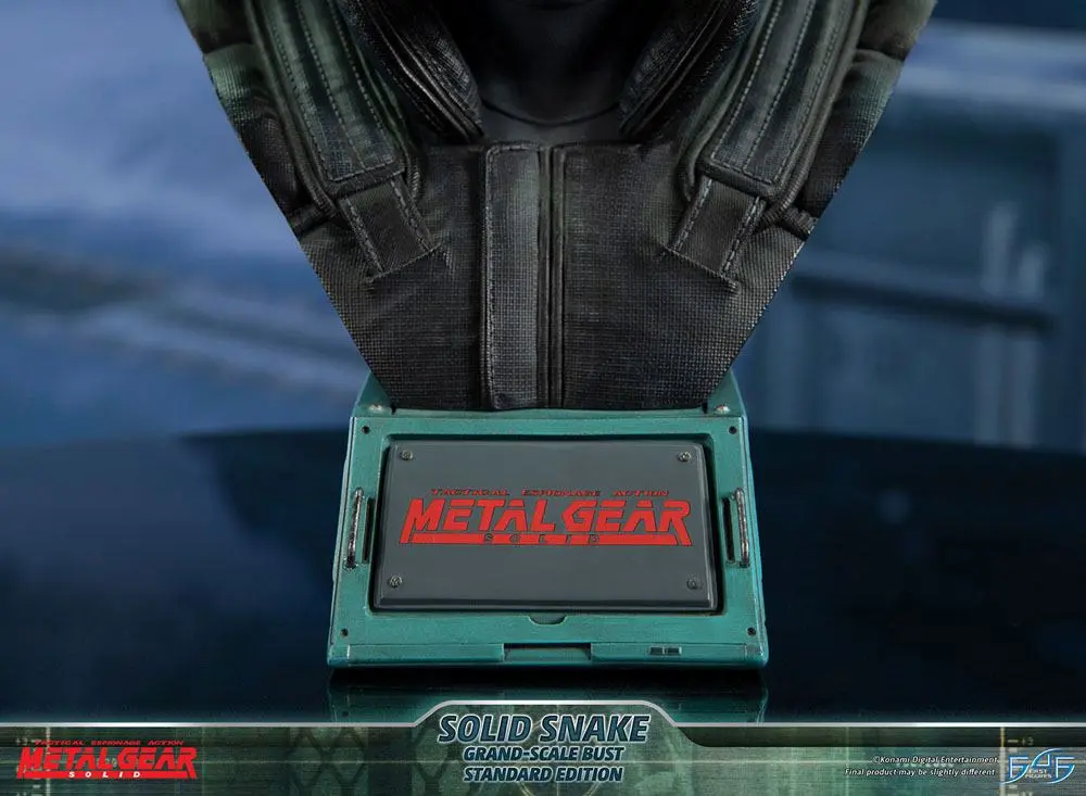 Metal Gear Solid Grand Scale Büste Solid Snake 31 cm Produktfoto