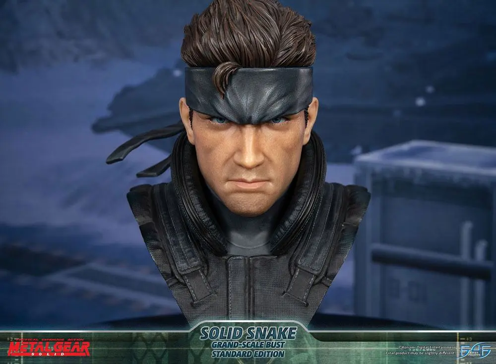 Metal Gear Solid Grand Scale Büste Solid Snake 31 cm Produktfoto