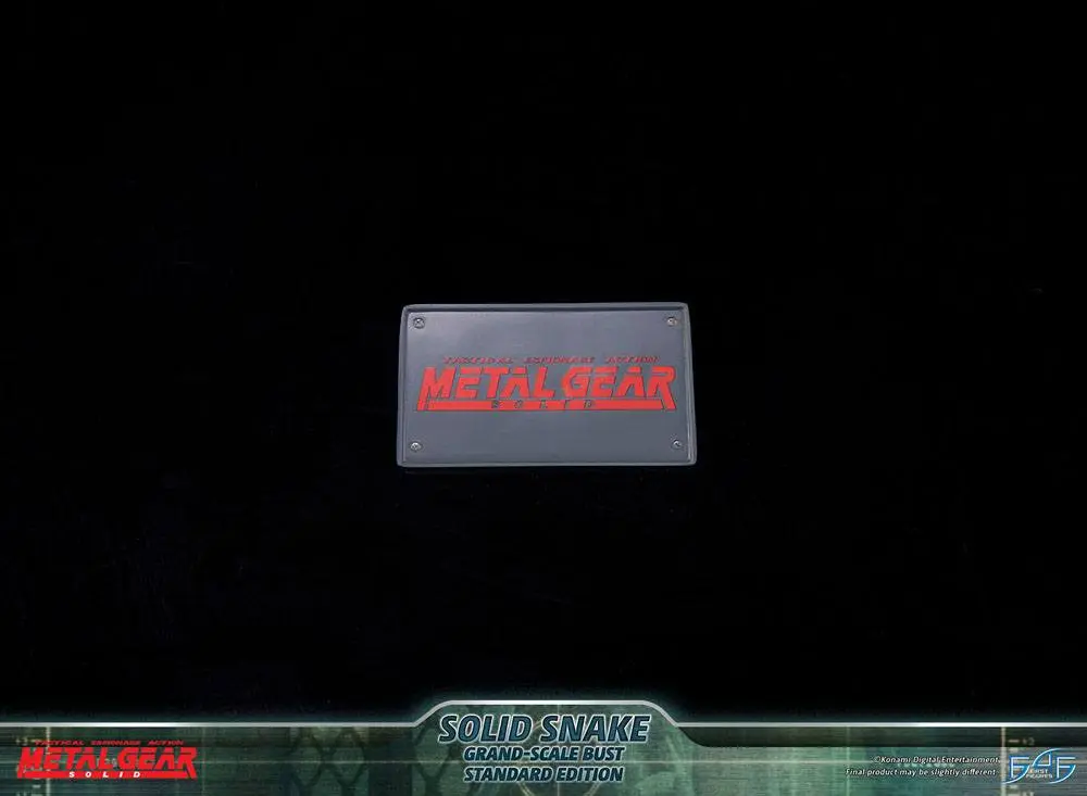 Metal Gear Solid Grand Scale Büste Solid Snake 31 cm Produktfoto