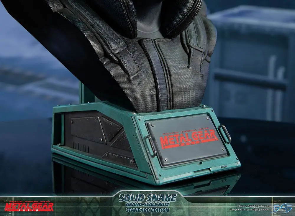 Metal Gear Solid Grand Scale Büste Solid Snake 31 cm Produktfoto
