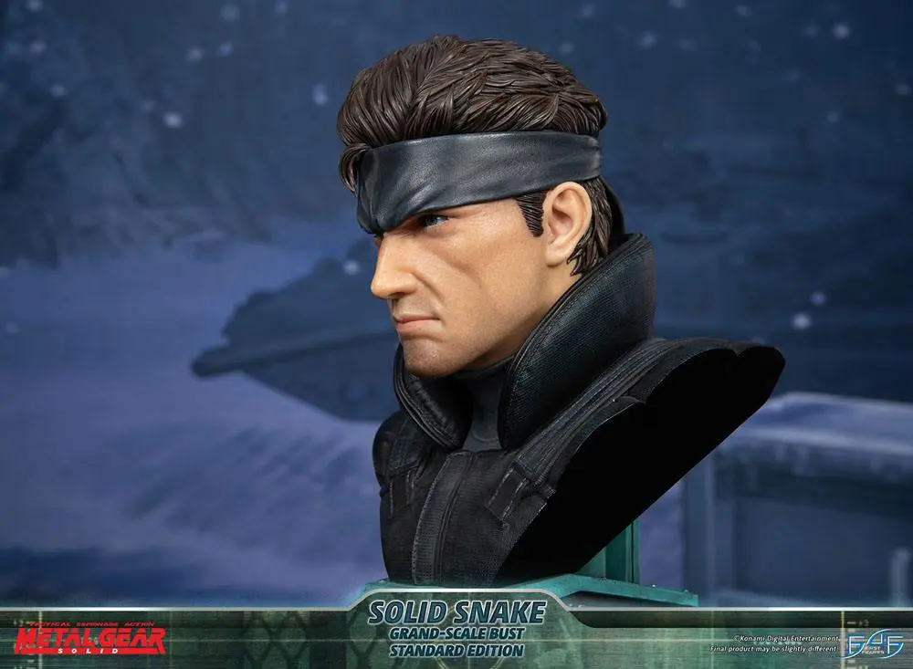 Metal Gear Solid Grand Scale Büste Solid Snake 31 cm Produktfoto