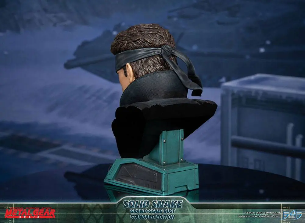 Metal Gear Solid Grand Scale Büste Solid Snake 31 cm Produktfoto