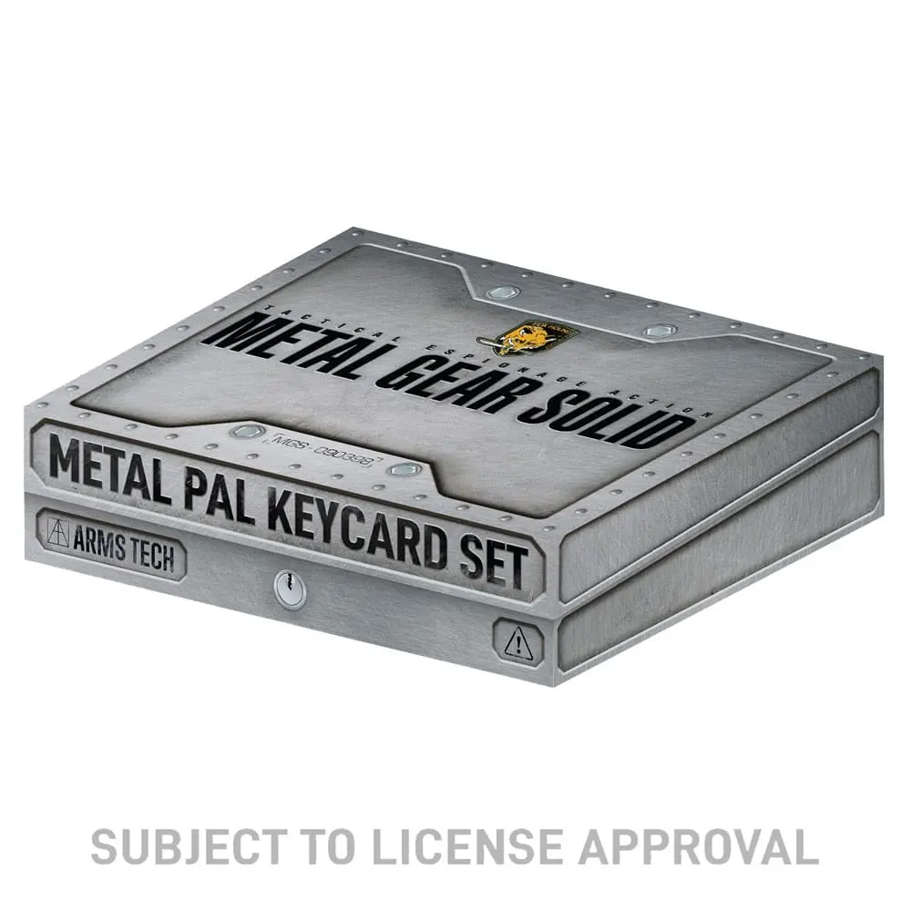 Metal Gear Solid Replik Keycard Set Limited Edition termékfotó