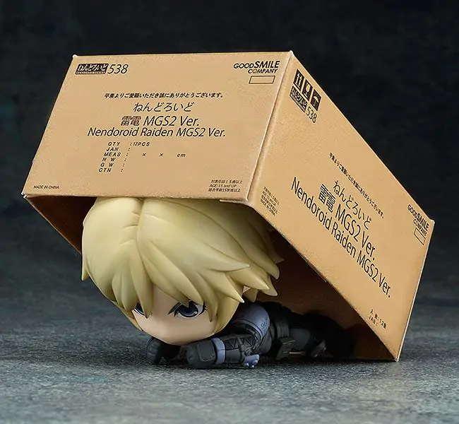 Metal Gear Solid Nendoroid Actionfigur Raiden MGS2 Ver. (re-run) 10 cm termékfotó