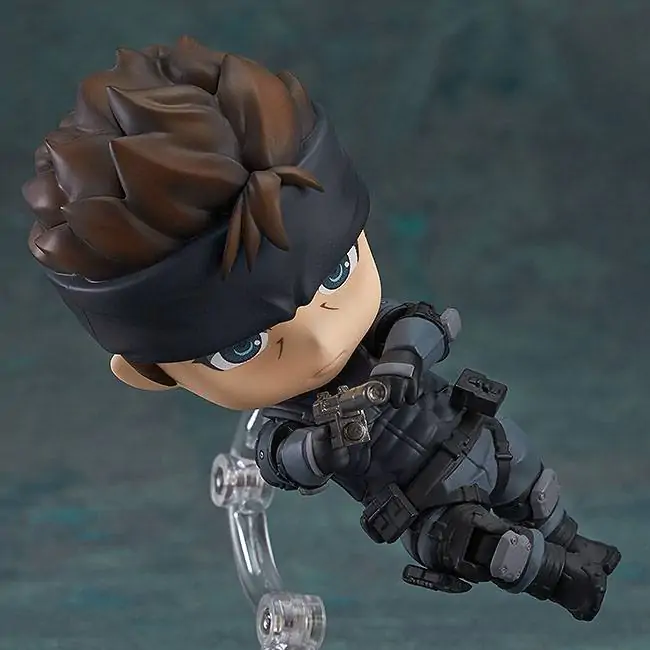 Metal Gear Solid Nendoroid Actionfigur Solid Snake (re-run) 10 cm termékfotó