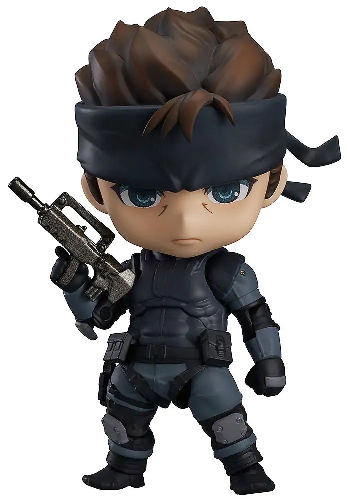 Metal Gear Solid Nendoroid Actionfigur Solid Snake (re-run) 10 cm termékfotó