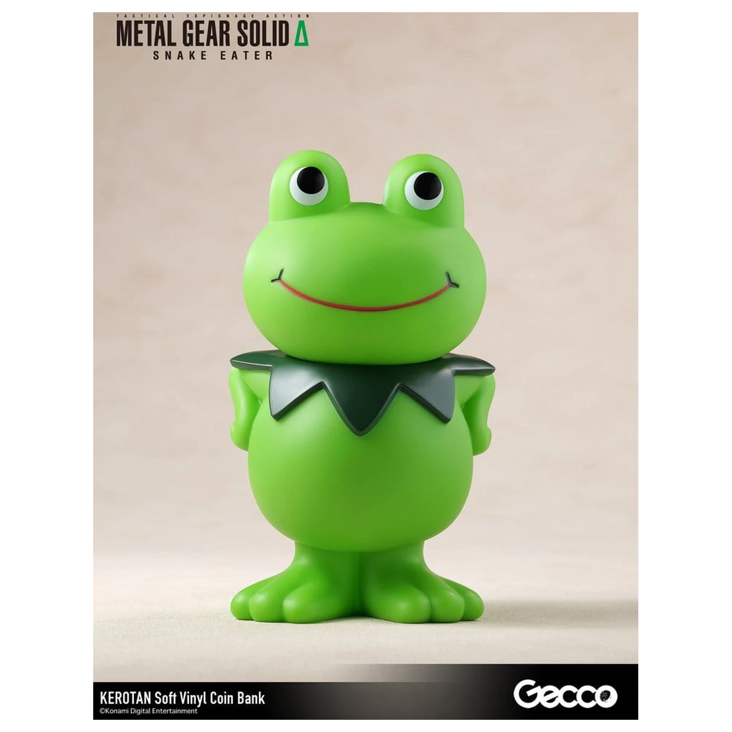 Metal Gear Solid Snake Eater Weichvinyl Bank Kerotan 21 cm Produktfoto