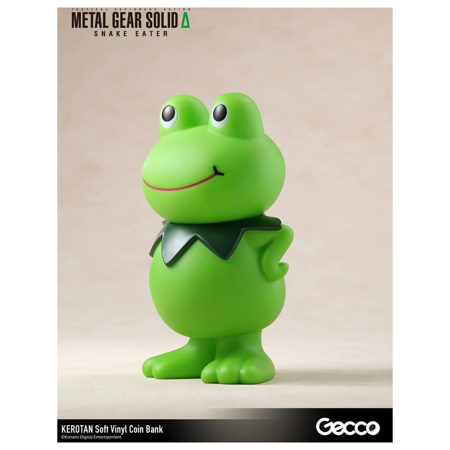 Metal Gear Solid Snake Eater Weichvinyl Bank Kerotan 21 cm Produktfoto