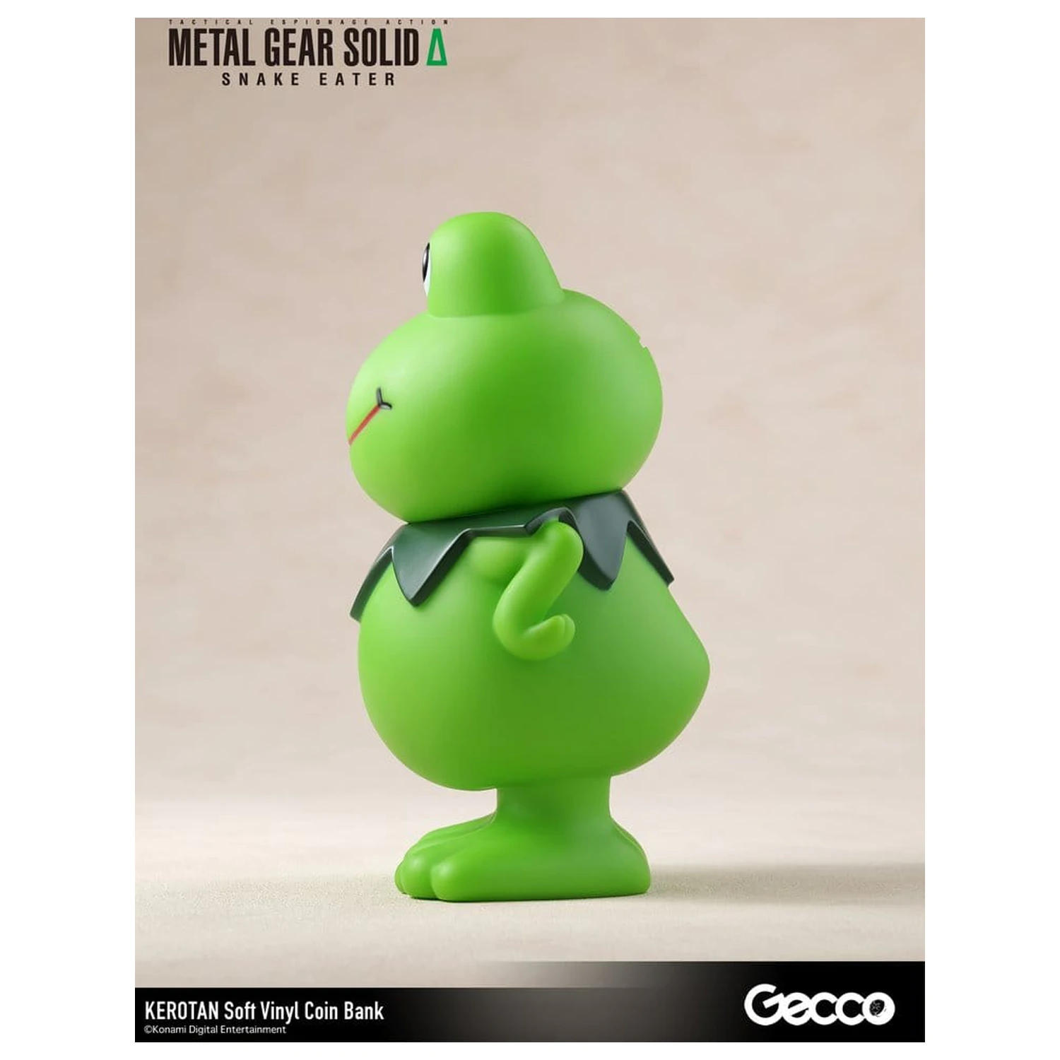 Metal Gear Solid Snake Eater Weichvinyl Bank Kerotan 21 cm Produktfoto