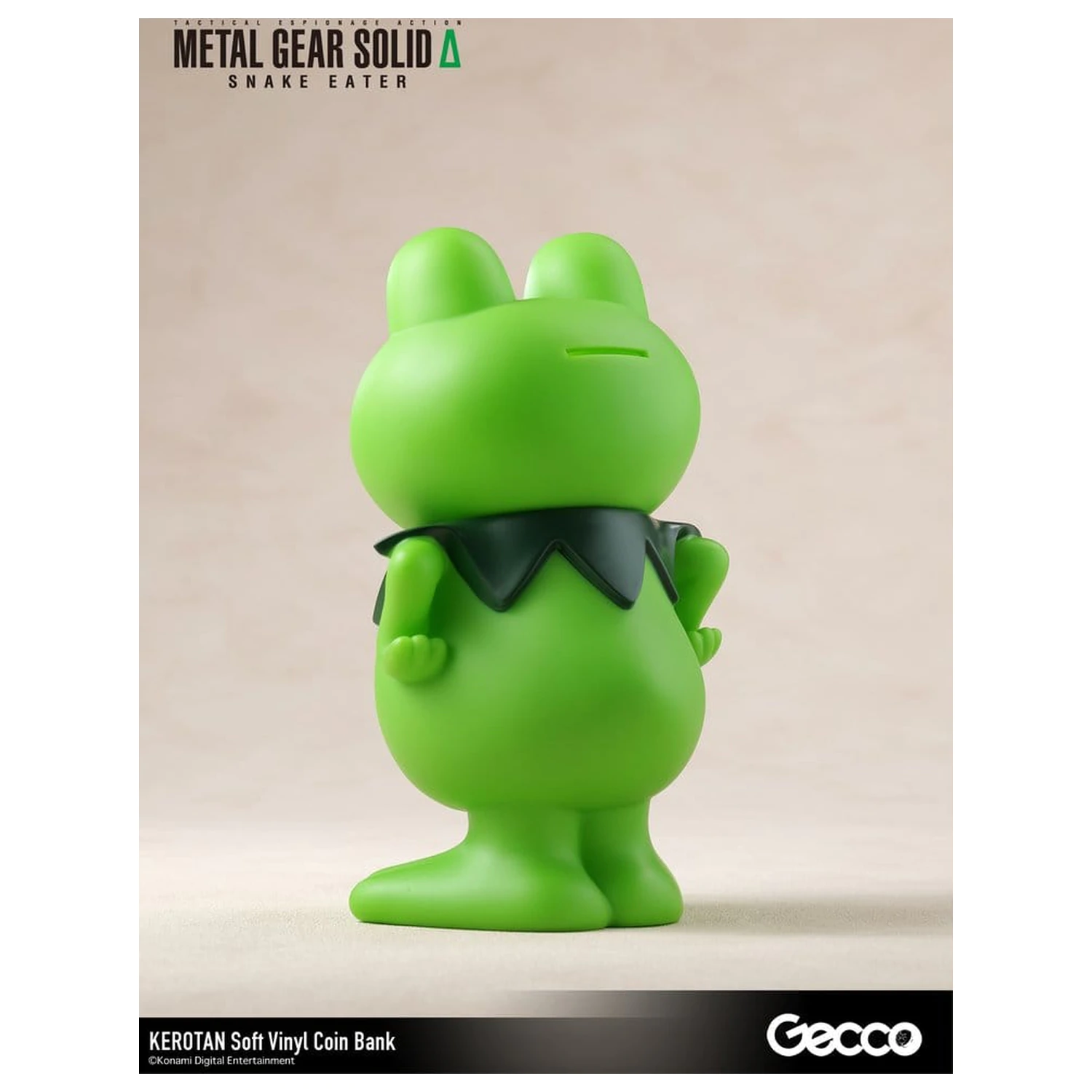 Metal Gear Solid Snake Eater Weichvinyl Bank Kerotan 21 cm Produktfoto