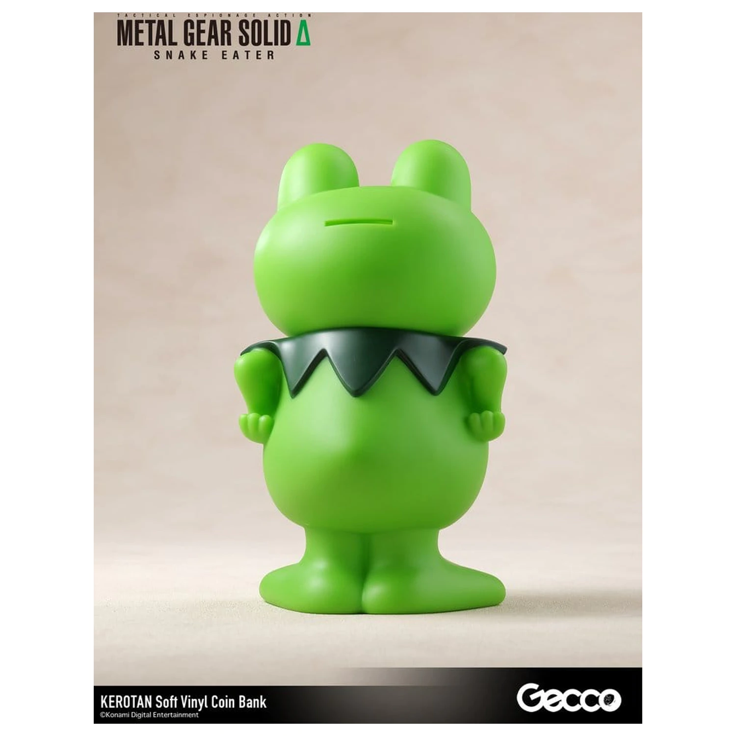 Metal Gear Solid Snake Eater Weichvinyl Bank Kerotan 21 cm Produktfoto