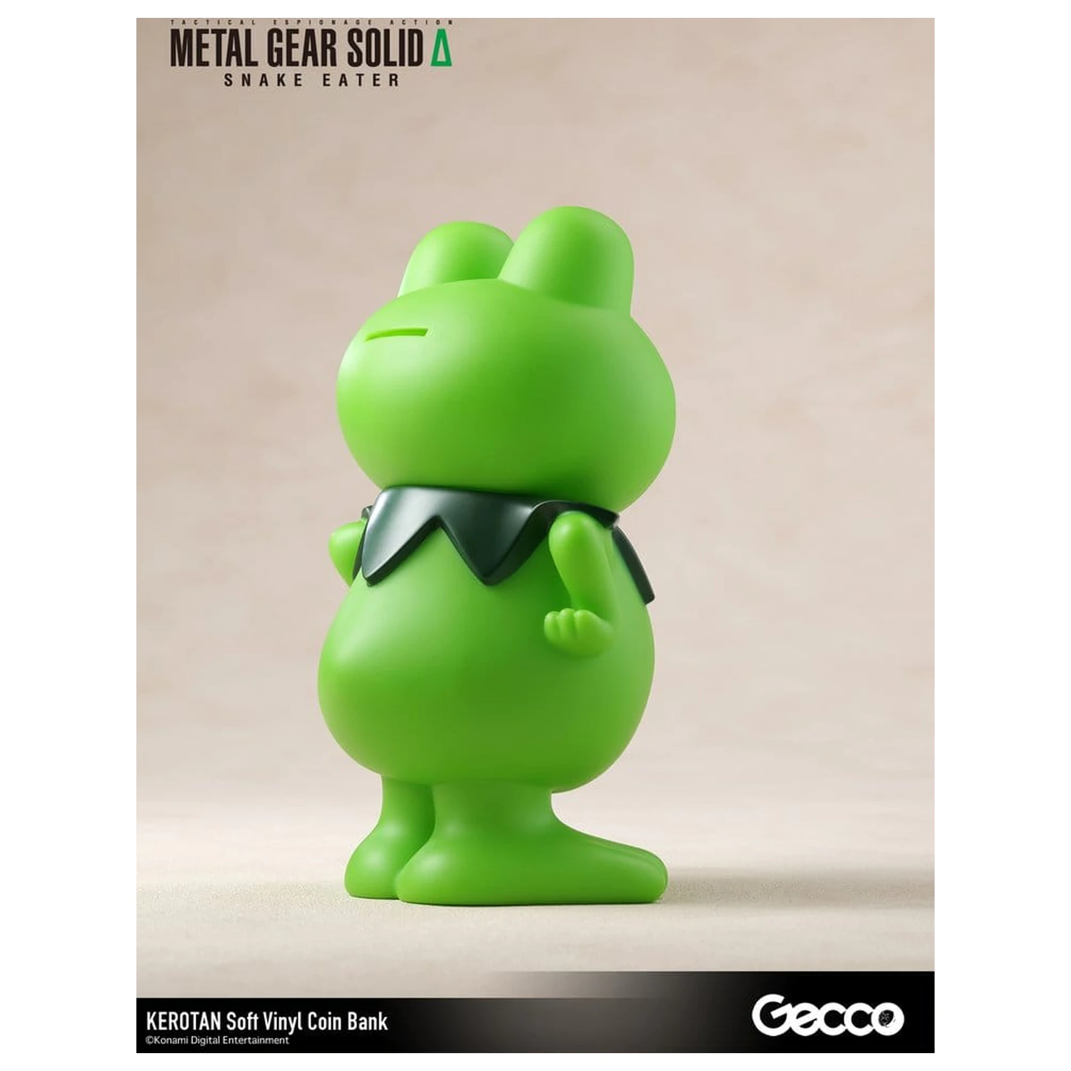 Metal Gear Solid Snake Eater Weichvinyl Bank Kerotan 21 cm Produktfoto