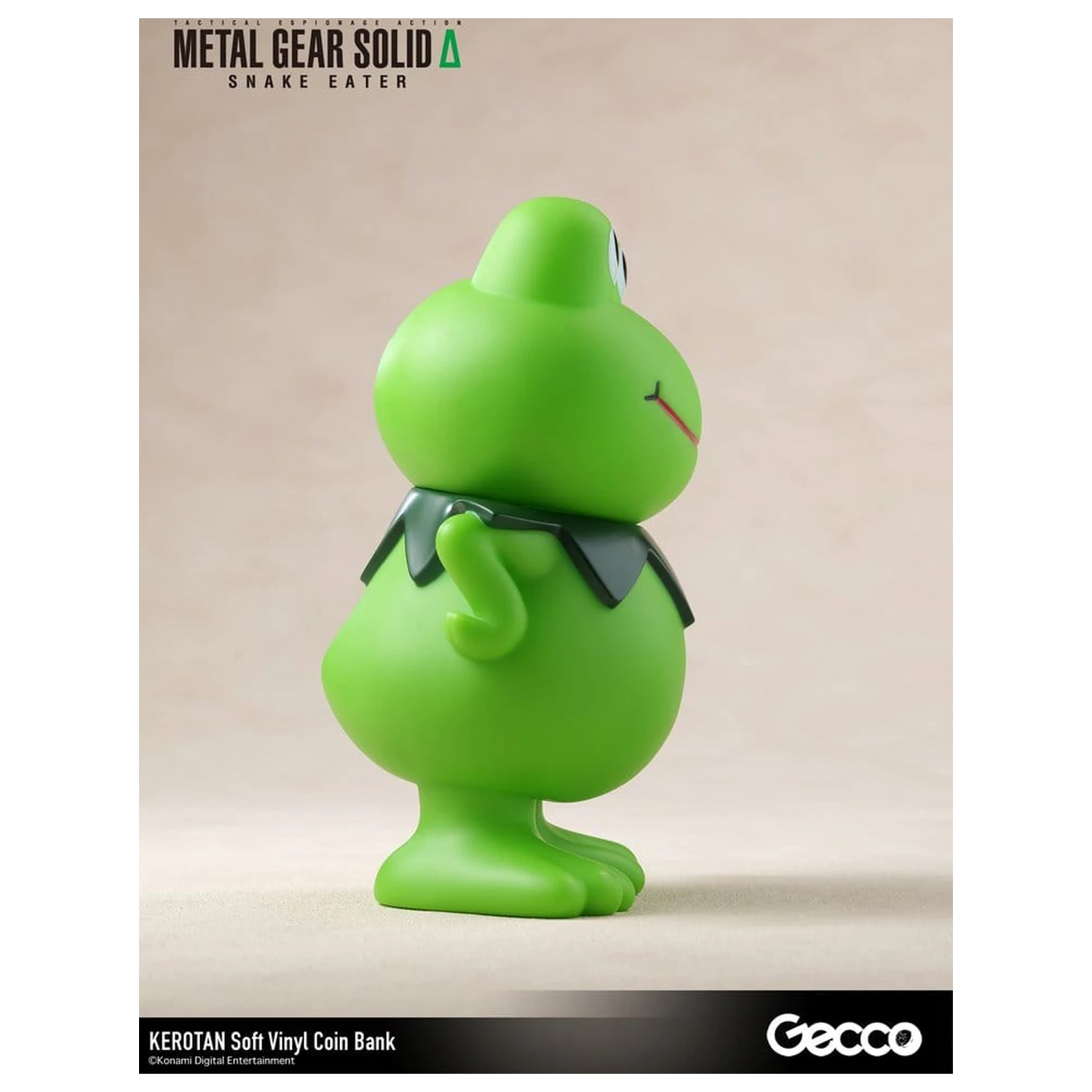 Metal Gear Solid Snake Eater Weichvinyl Bank Kerotan 21 cm Produktfoto