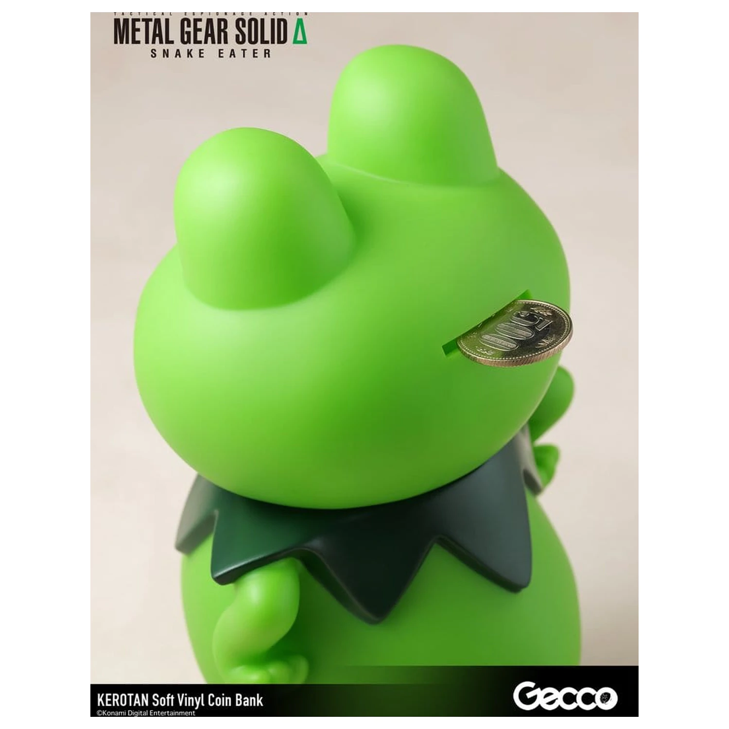 Metal Gear Solid Snake Eater Weichvinyl Bank Kerotan 21 cm Produktfoto