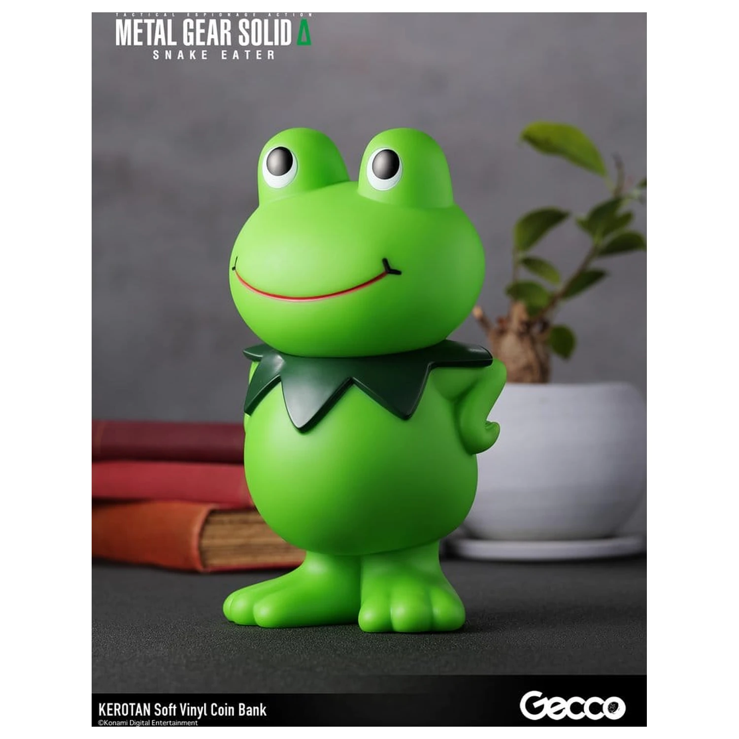 Metal Gear Solid Snake Eater Weichvinyl Bank Kerotan 21 cm Produktfoto