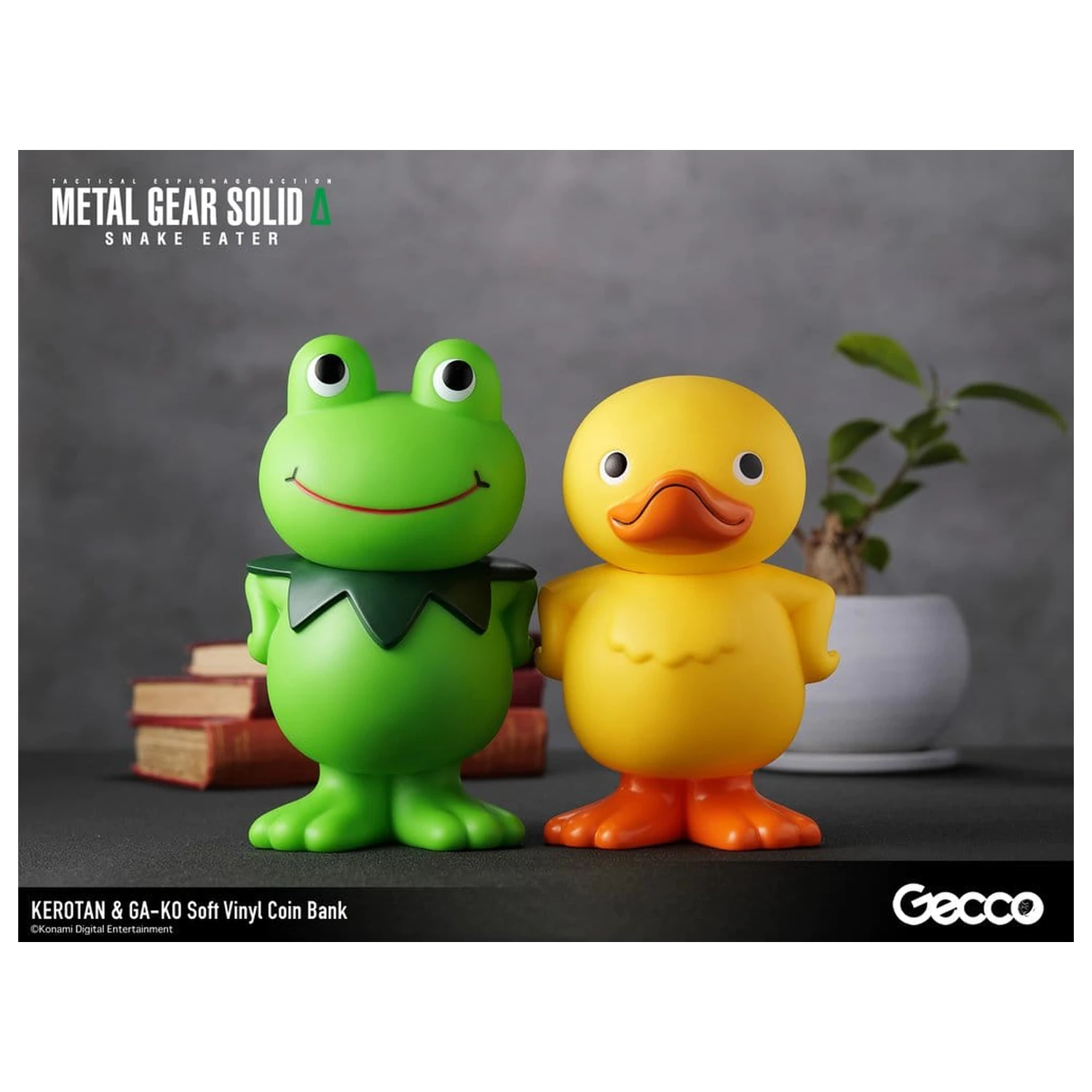 Metal Gear Solid Snake Eater Weichvinyl Bank Kerotan 21 cm Produktfoto