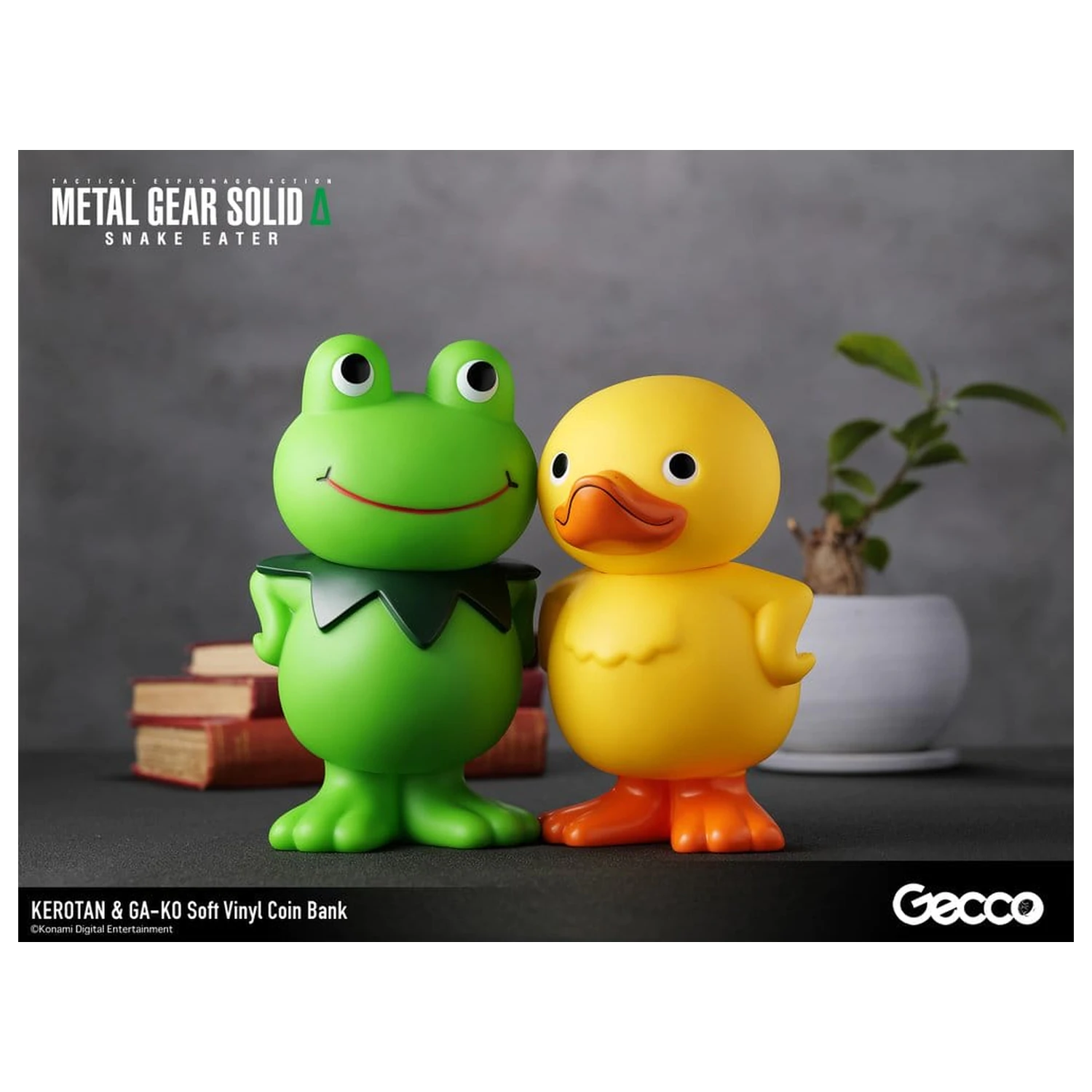 Metal Gear Solid Snake Eater Weichvinyl Bank Kerotan 21 cm Produktfoto