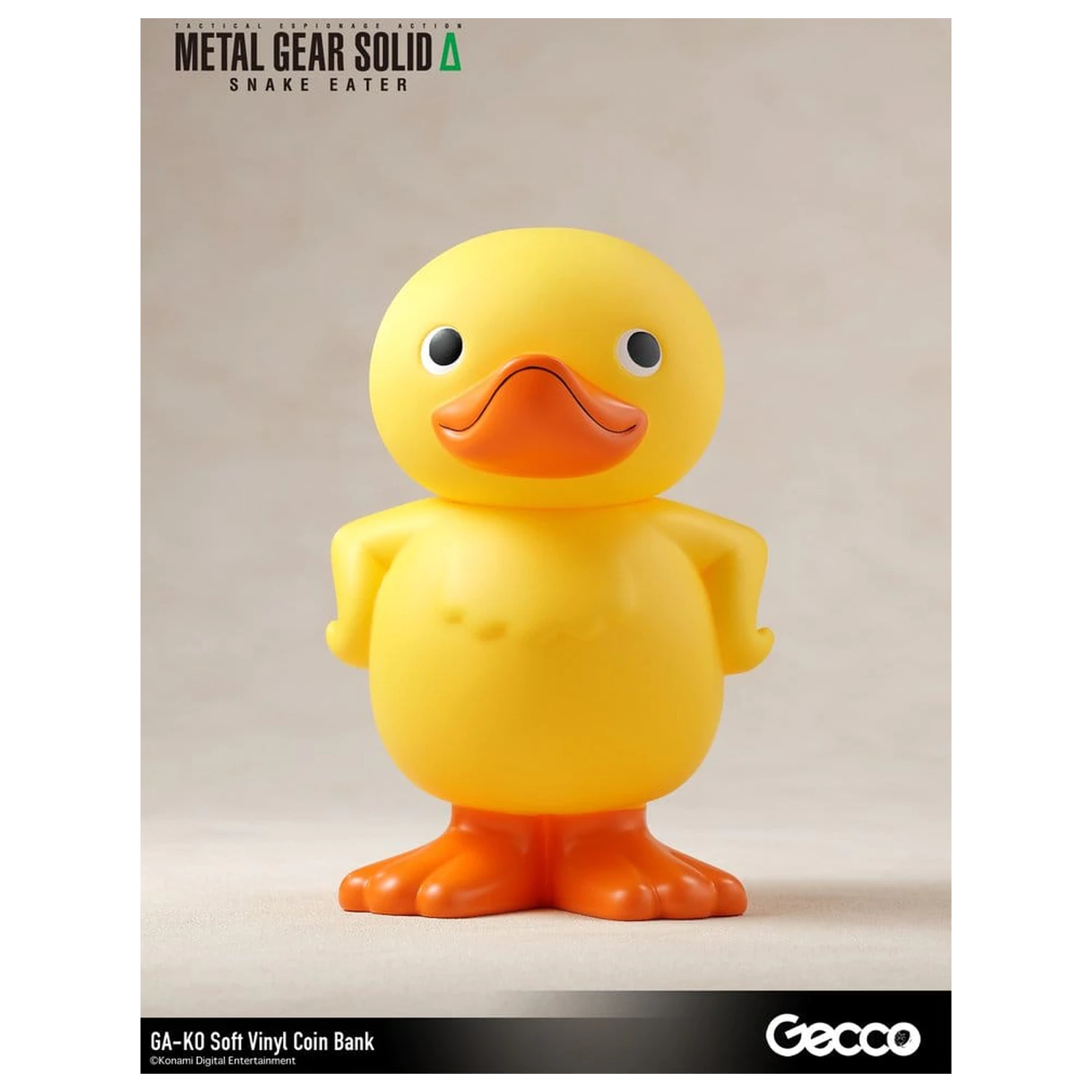 Metal Gear Solid Snake Eater Soft Vinyl Bank GA-KO 19 cm Produktfoto
