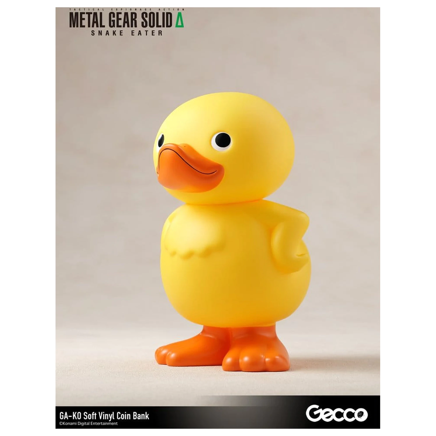 Metal Gear Solid Snake Eater Soft Vinyl Bank GA-KO 19 cm Produktfoto