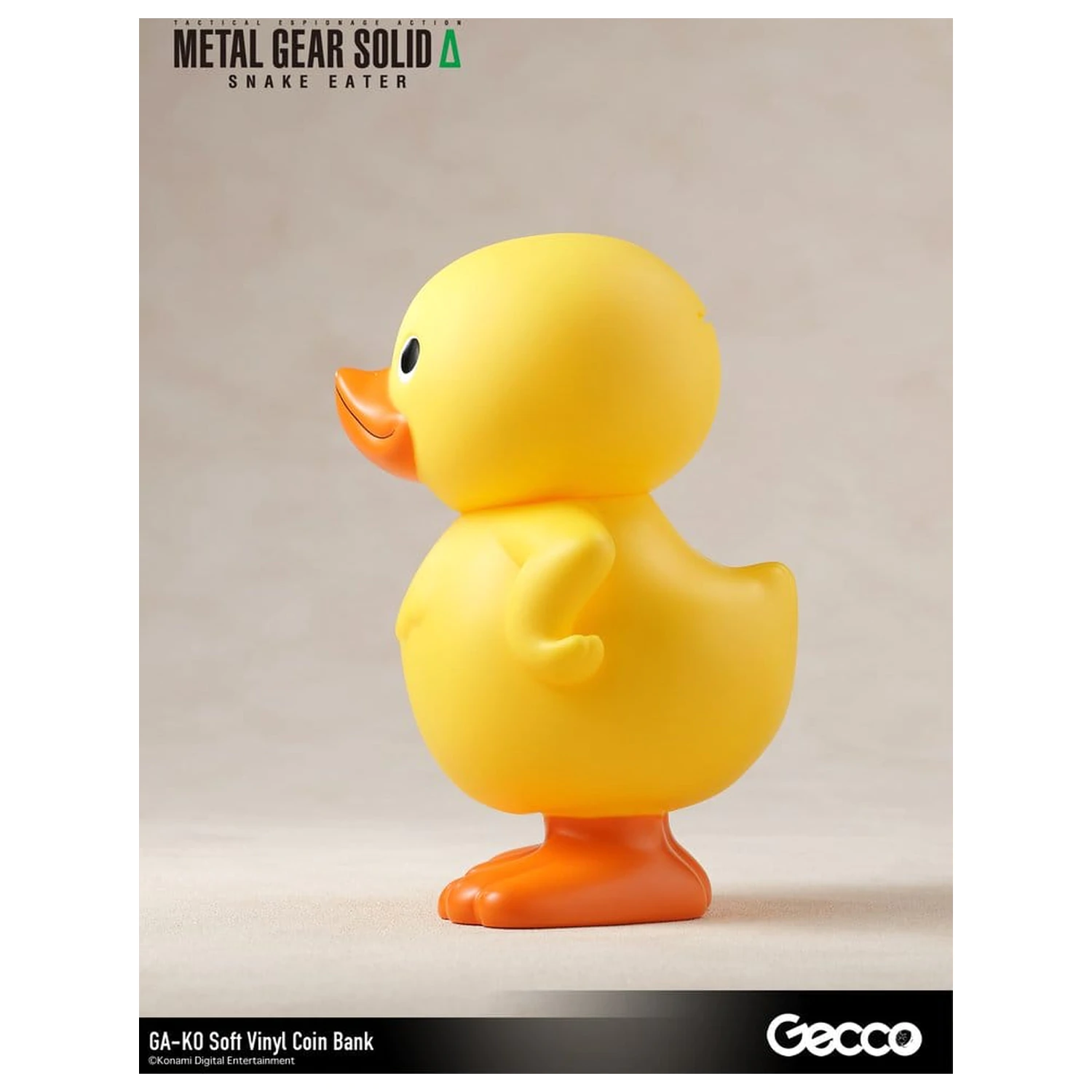 Metal Gear Solid Snake Eater Soft Vinyl Bank GA-KO 19 cm Produktfoto