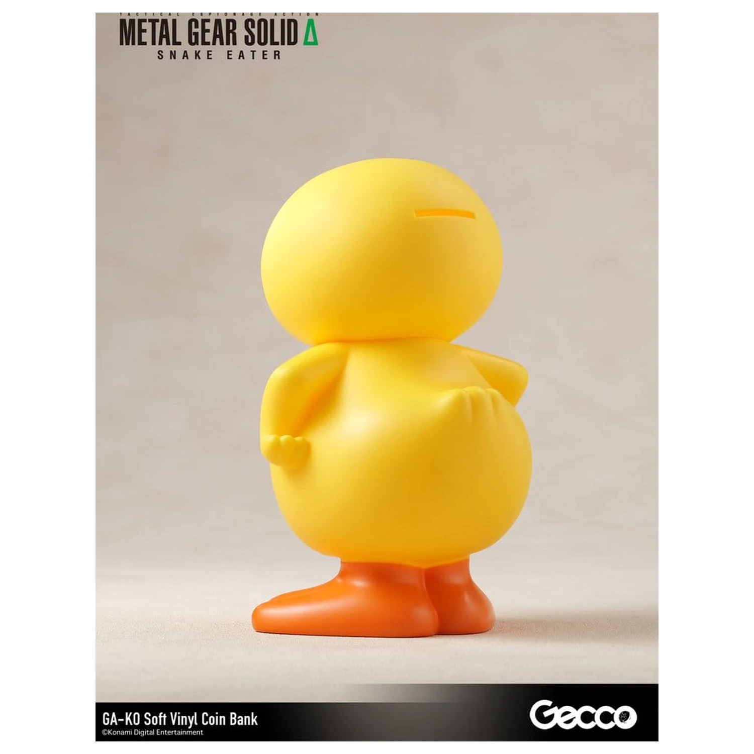 Metal Gear Solid Snake Eater Soft Vinyl Bank GA-KO 19 cm Produktfoto