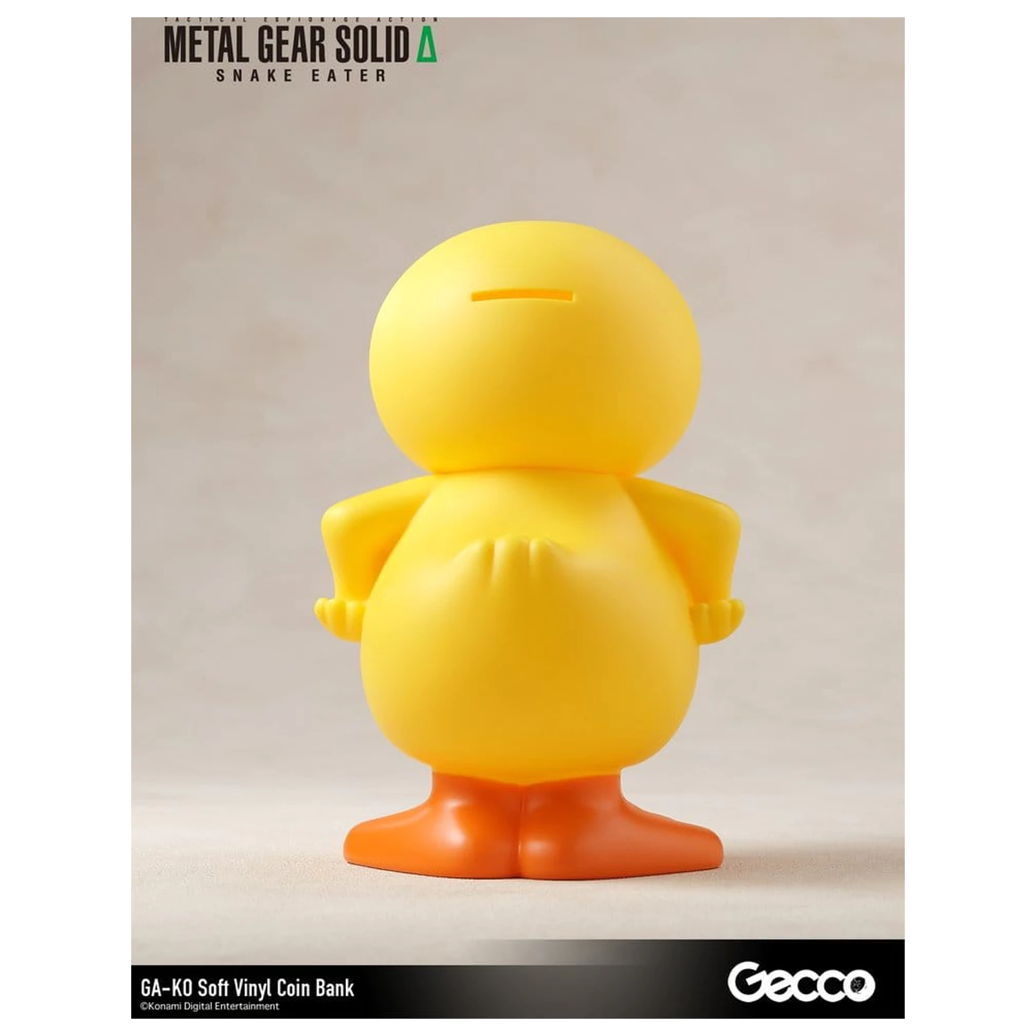 Metal Gear Solid Snake Eater Soft Vinyl Bank GA-KO 19 cm Produktfoto