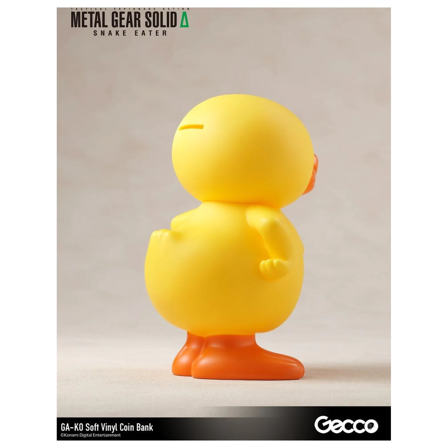 Metal Gear Solid Snake Eater Soft Vinyl Bank GA-KO 19 cm Produktfoto