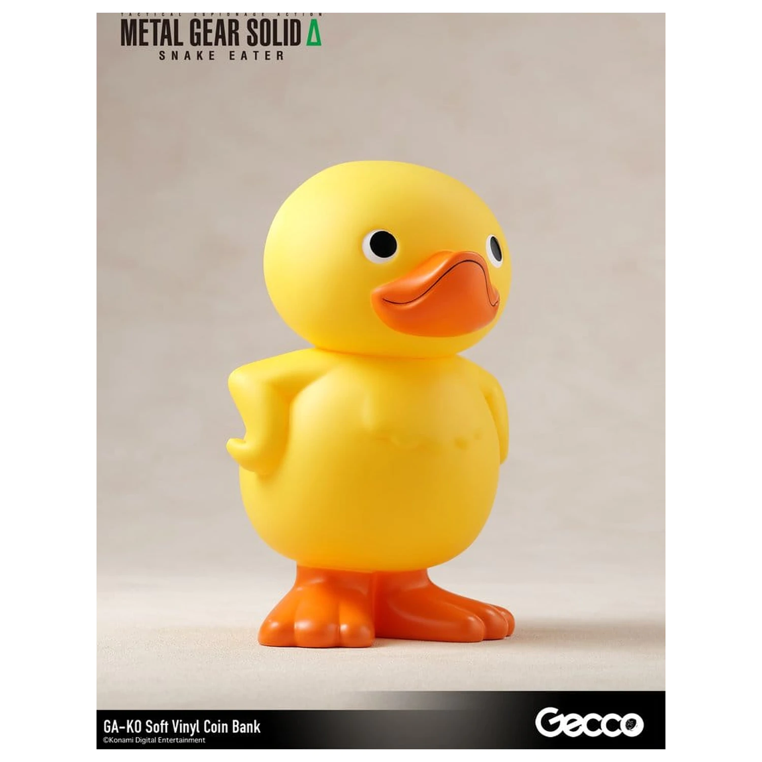 Metal Gear Solid Snake Eater Soft Vinyl Bank GA-KO 19 cm Produktfoto