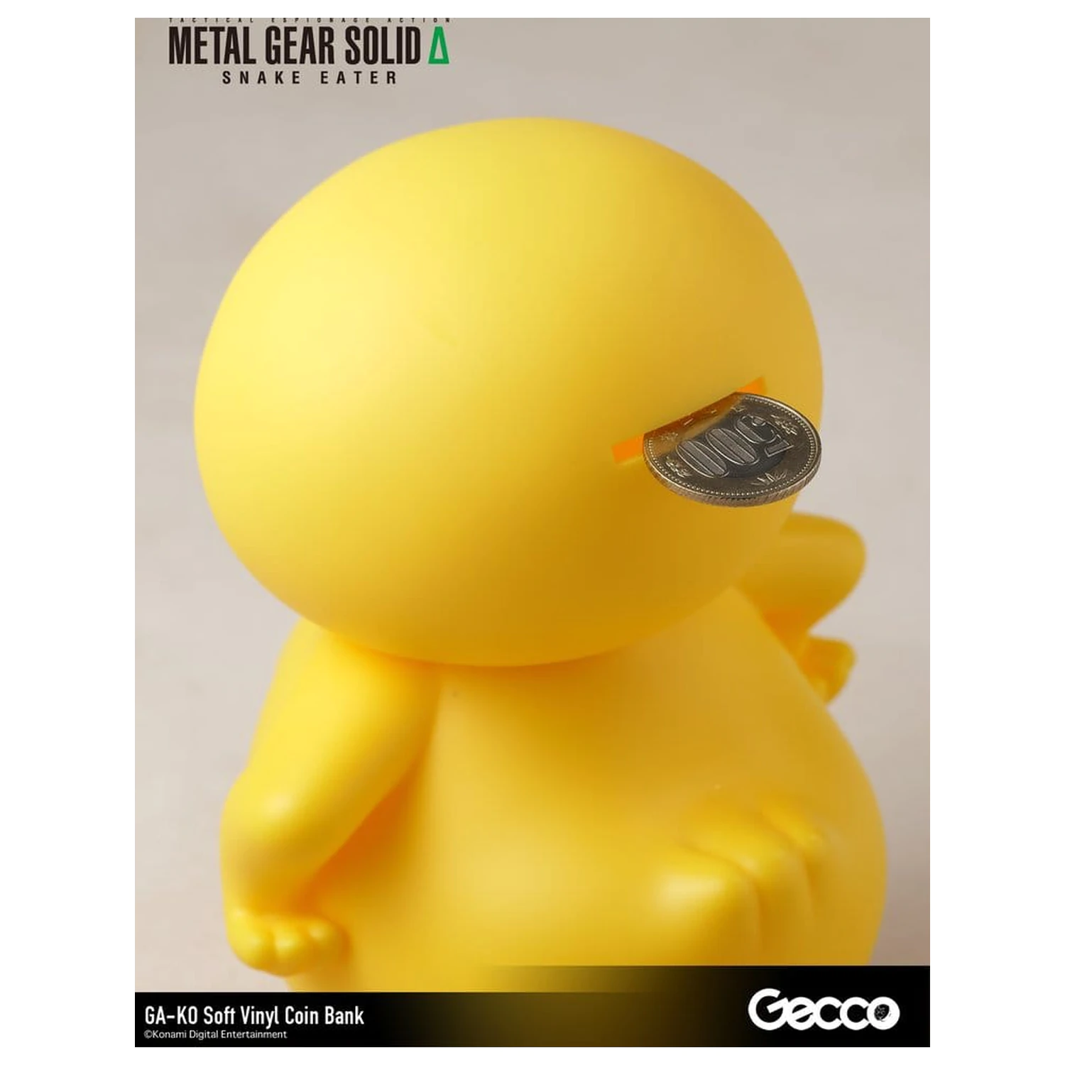 Metal Gear Solid Snake Eater Soft Vinyl Bank GA-KO 19 cm Produktfoto