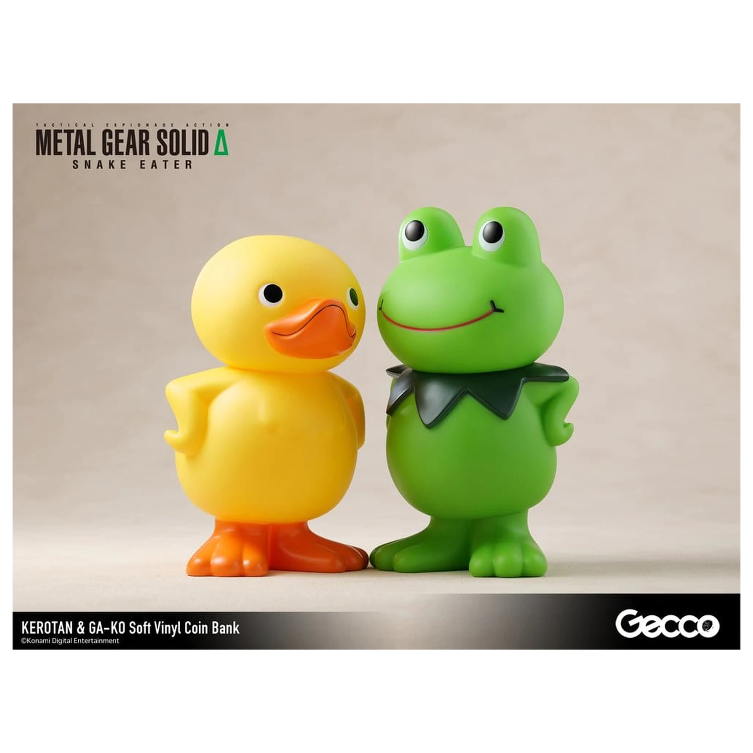 Metal Gear Solid Snake Eater Soft Vinyl Bank GA-KO 19 cm Produktfoto