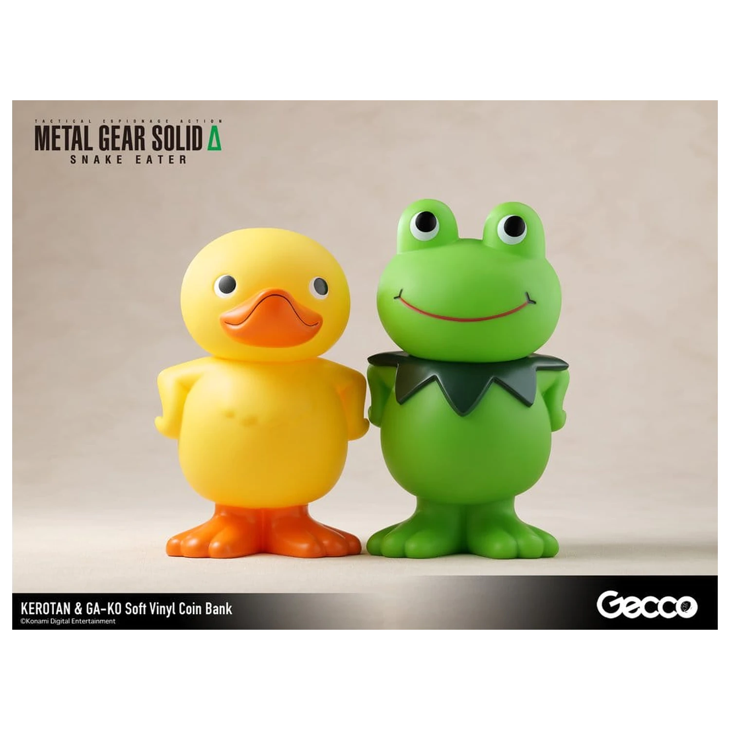 Metal Gear Solid Snake Eater Soft Vinyl Bank GA-KO 19 cm Produktfoto