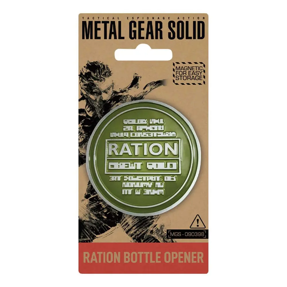 Metal Gear Solid Flaschenöffner Solid Ration 8 cm termékfotó