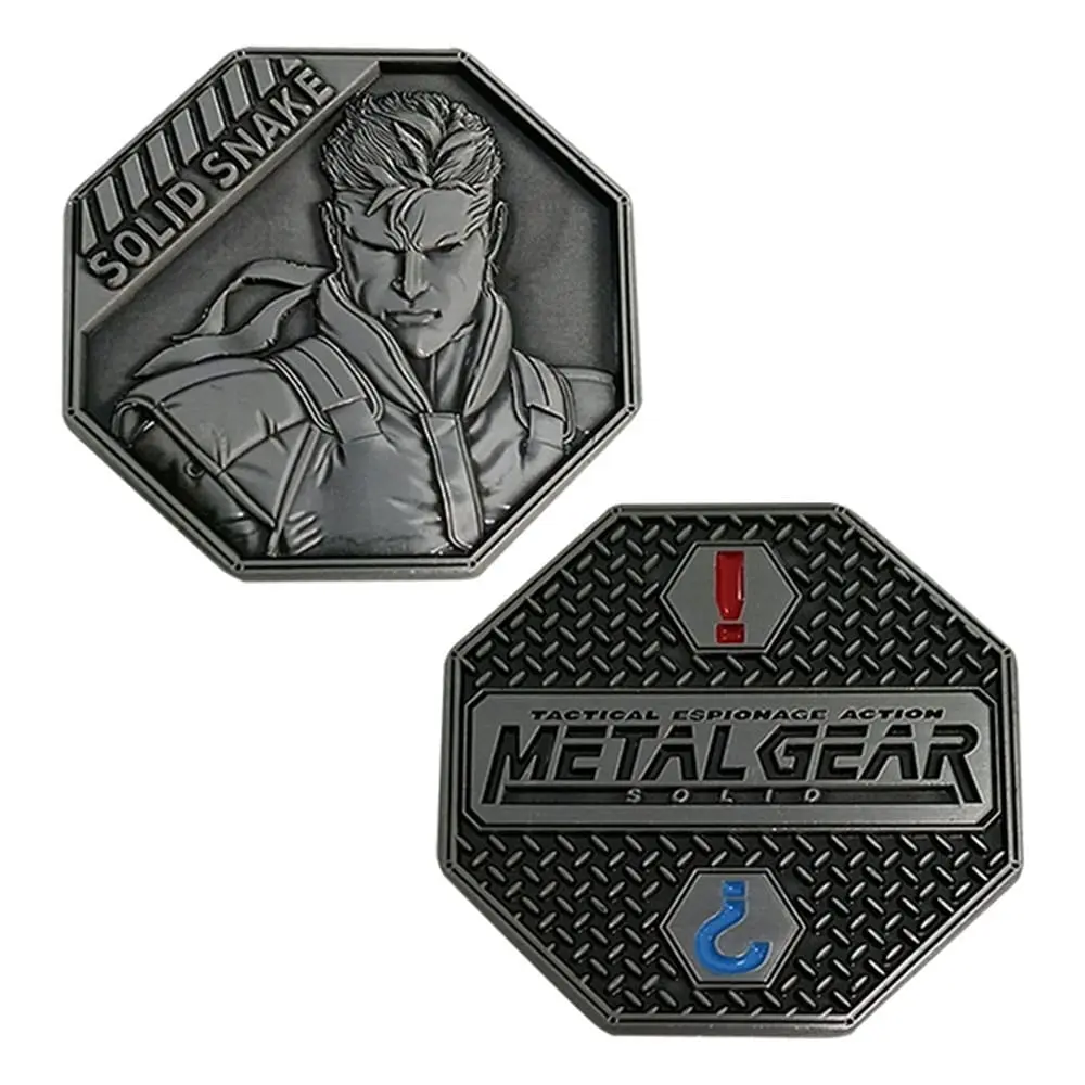 Metal Gear Solid Sammelmünze Solid Snake Limited Edition termékfotó