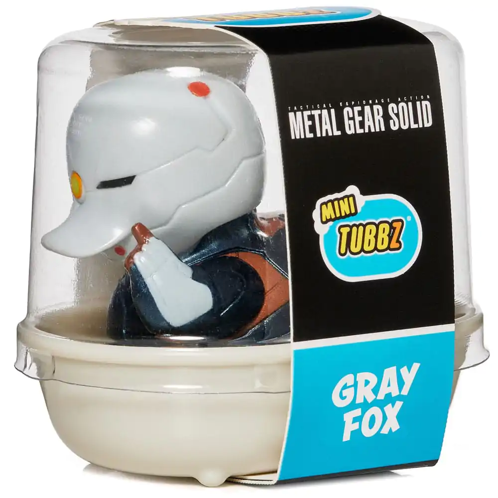 Metal Gear Solid Tubbz Mini PVC Figur Gray Fox 5 cm termékfotó