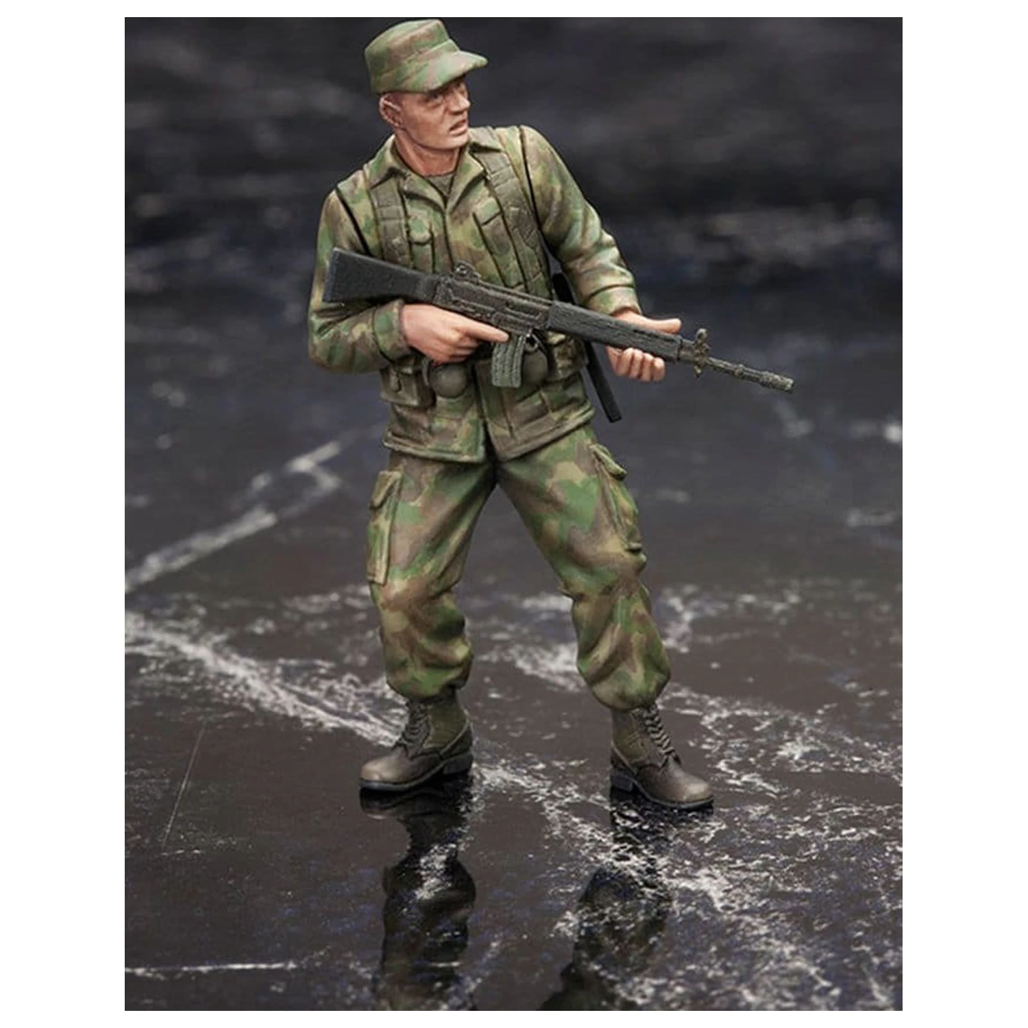 Metal Gear Solid V Plastikmodellbausatz 1/35 Metal Gear Solid Ground Zero Set 5 cm Produktfoto