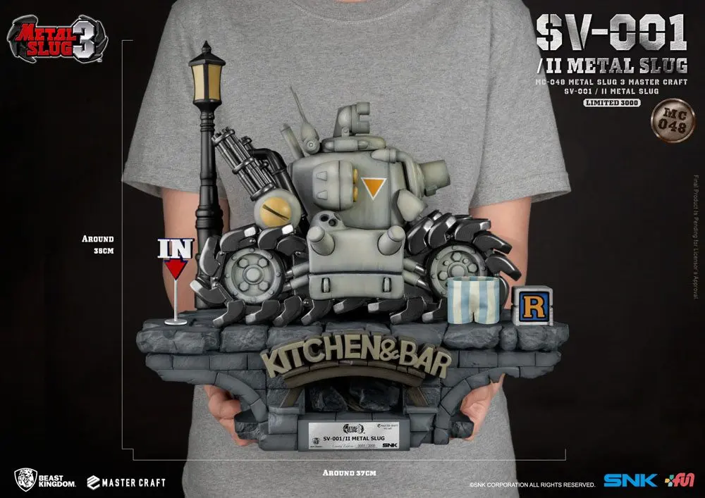 Metal Slug 3 Master Craft Statue SV-001/II Metal Slug 35 cm Produktfoto